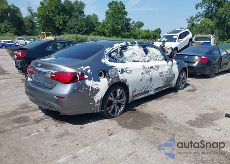 2019 Infiniti Q70L 3.7X Luxe from USA, damaged, VIN JN1BY1PR3KM725103